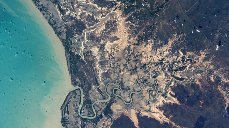 Australia’s Norman River Leads Into Gulf of Carpentaria