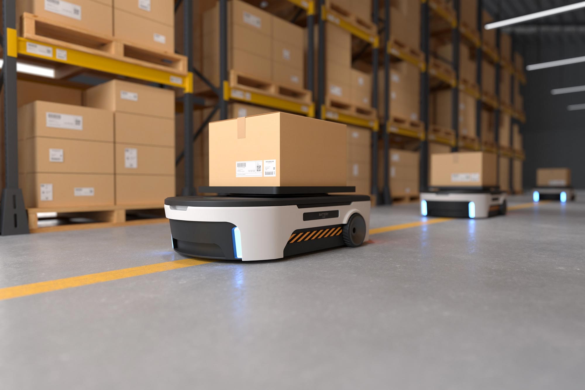 Autonomous Robots Logistics Industry