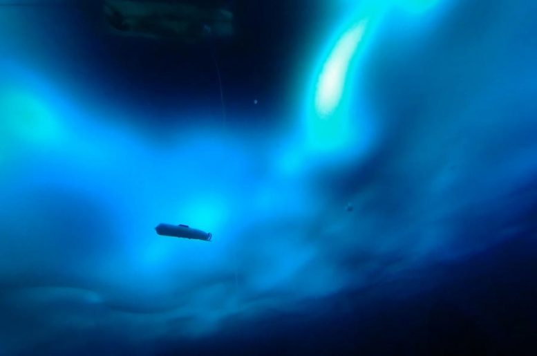 Autonomous Underwater Vehicle Arctic Ocean
