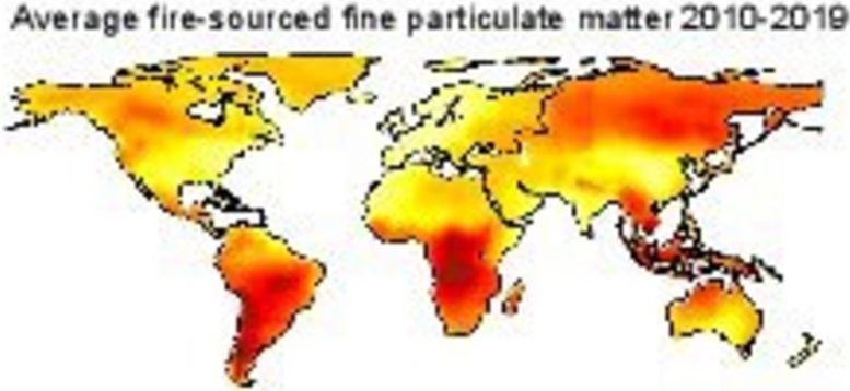 Average Source Fine Particulate Matter 2010–2019