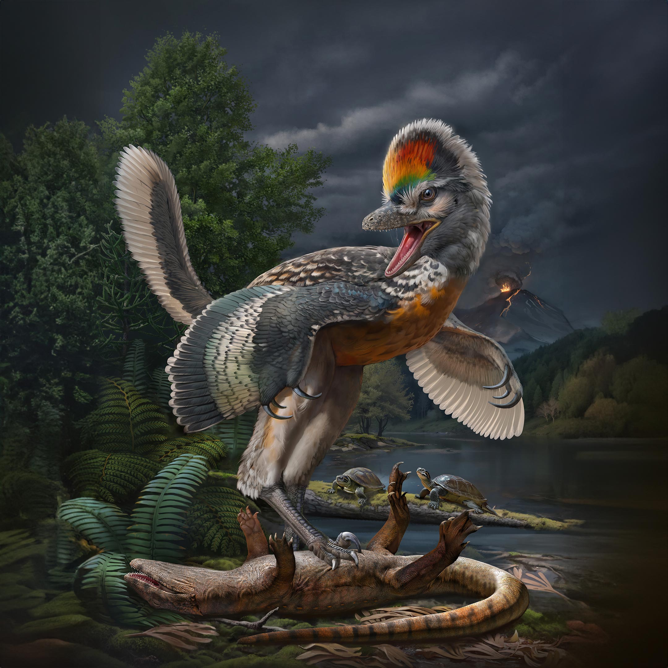 Палеонтолози откриха странен нов вид птицеподобен динозавър