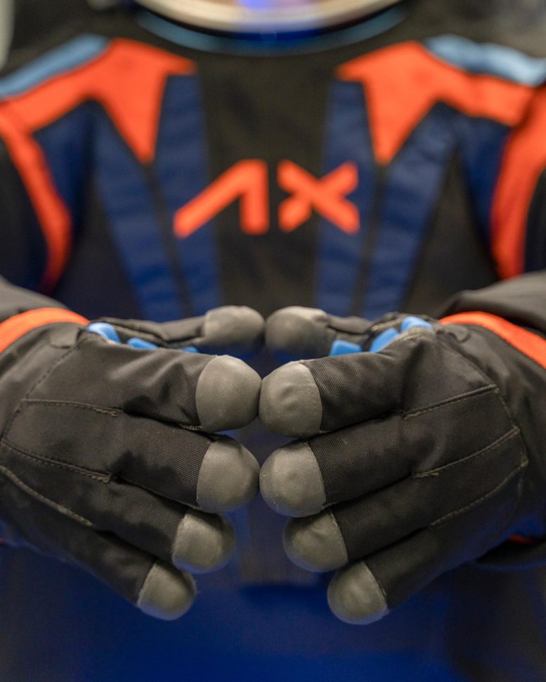 Axiom AxEMU Spacesuit Gloves
