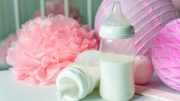 Baby Bottles with Milk
