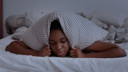Bad Sleep African Woman
