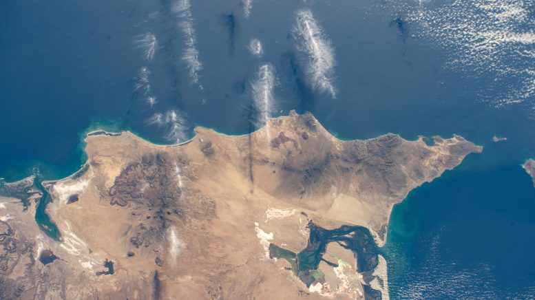  Baja California Sur on the Pacific Ocean From ISS