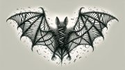 Bat Genetics Art Concept