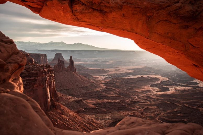 Beautiful Shot Grand Canyon Sunset