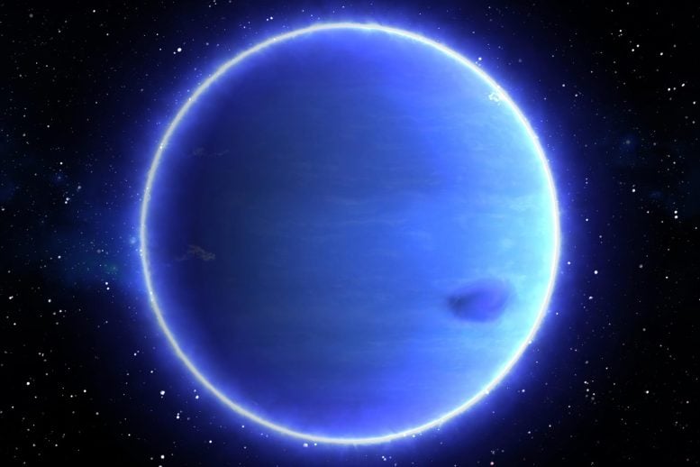 Beautiful View Planet Neptune