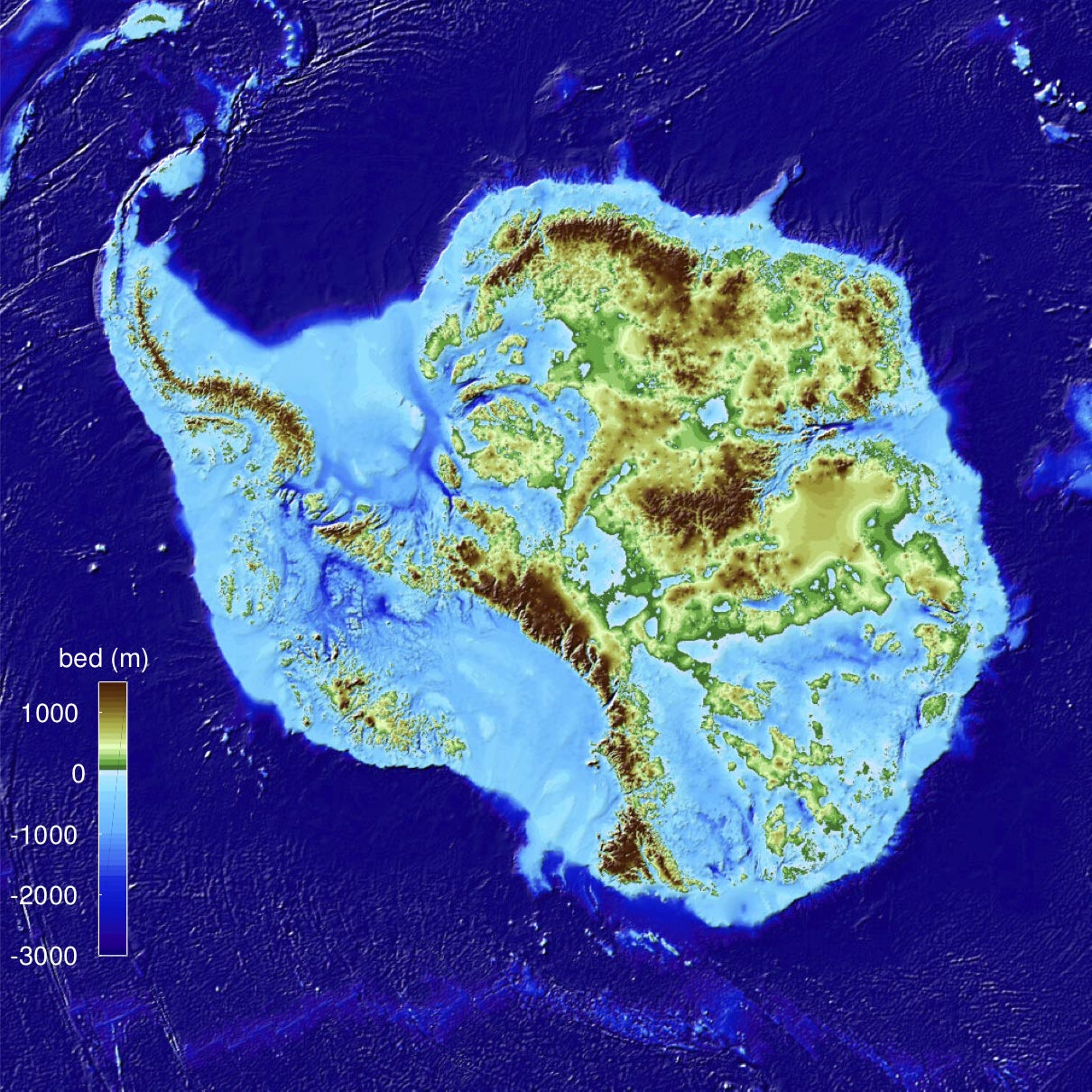 High Precision Map Shows What The Land Looks Like Under