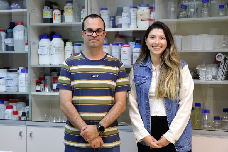 Begoña Antón and Carlos Agustí