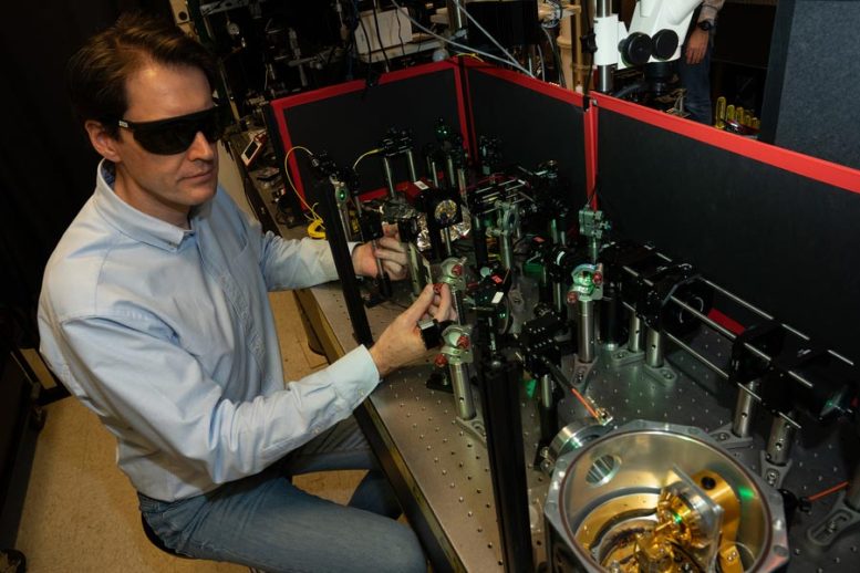 Ben Dixon Tests Lincoln Laboratory Grown Diamond