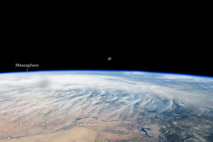 Astronauta captura impresionante imagen desde la Estación Espacial