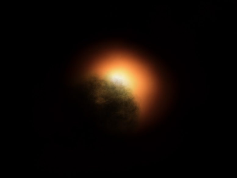 Betelgeuse's Dust Cloud