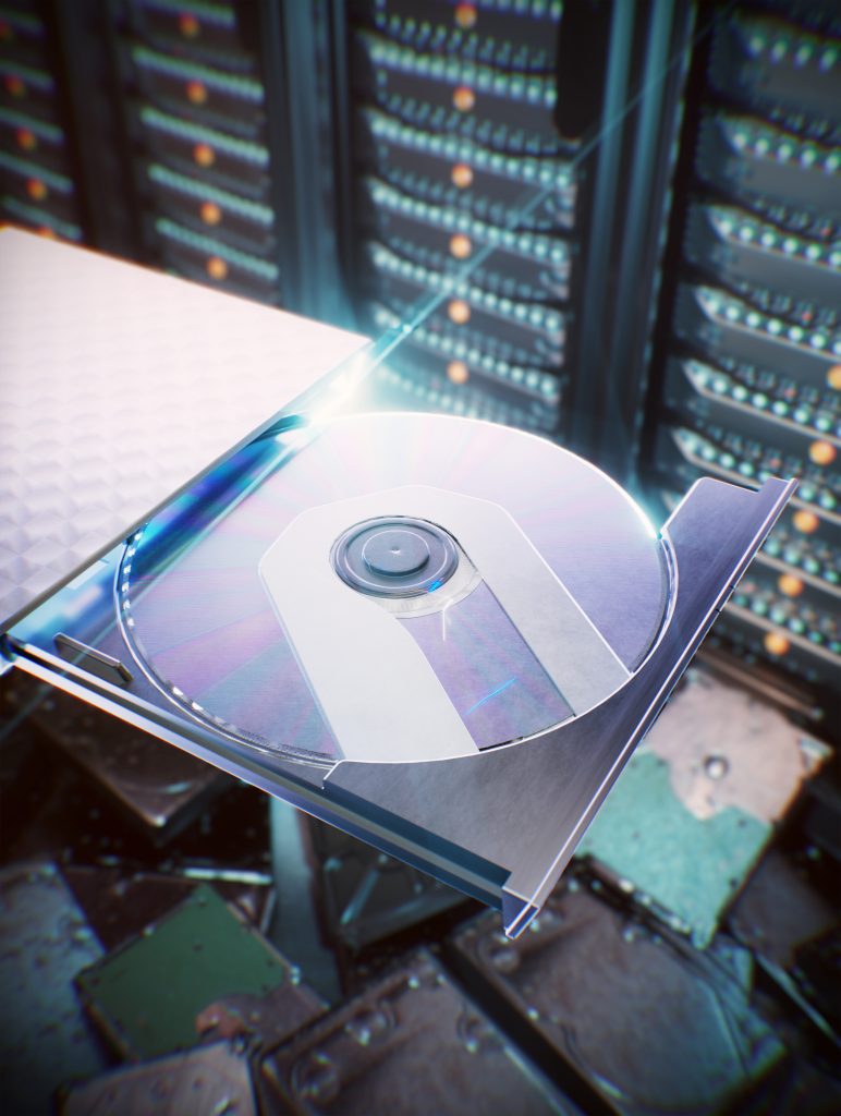 Big Data Storage DVD Disk