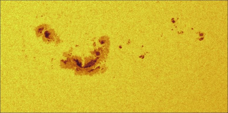 Big Sunspot in ‘White Light’