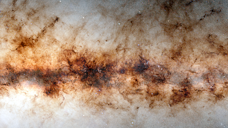 Billions of Celestial Objects Milky Way