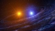 Binary System of a Red Giant Star and a Younger Companion