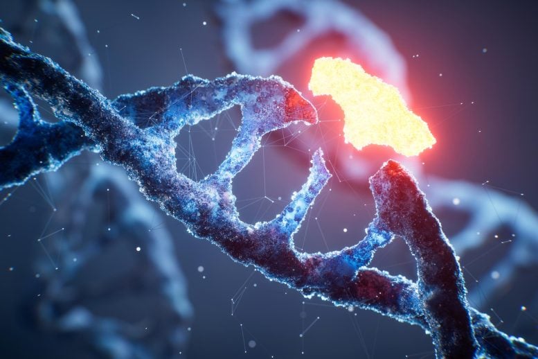 Biological DNA Structure Gene Mutation Editing