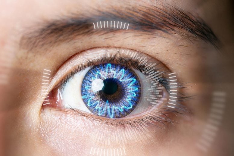 Biometric Scan Eye Vision Monitoring
