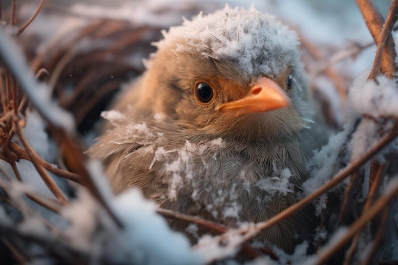 Bird Nest Snow