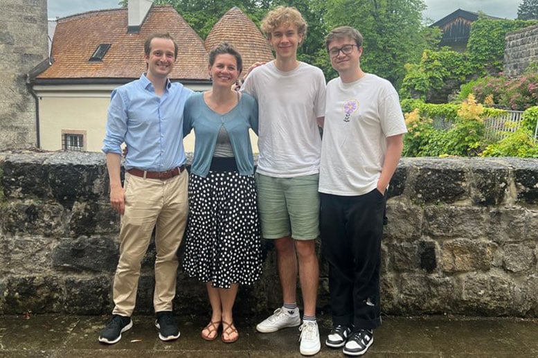 Birgit Stiller, Andreas Geilen, Simon Seiderer, and Luan Sliwa