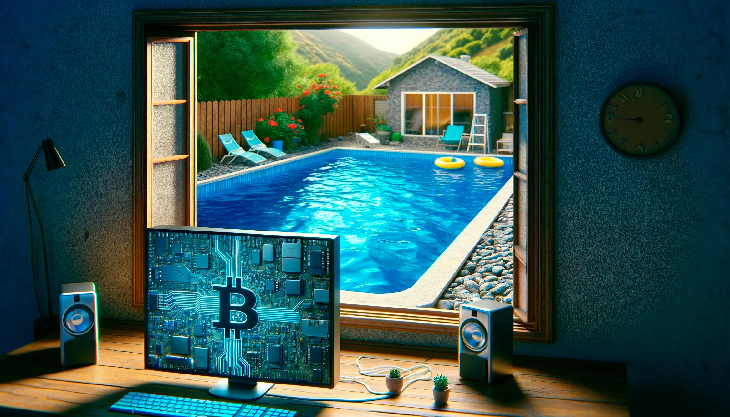 Cryptocurrency’s Thirst: A Single Bitcoin Transaction Consumes a Pool’s Worth of Water