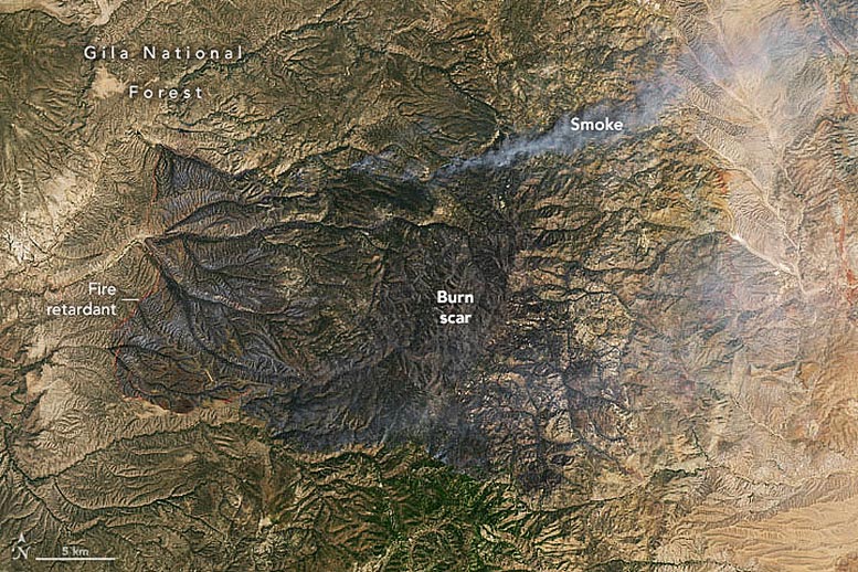 Black Fire New Mexico May 2022 Annotated