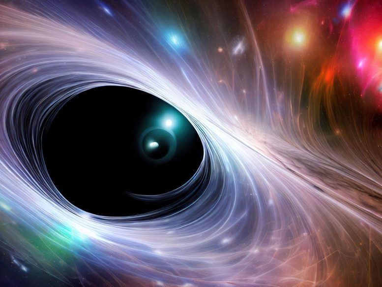 Black Hole Astrophysics Spacetime Concept