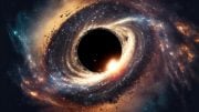 Black Hole Event Horizon Artistic Illustration