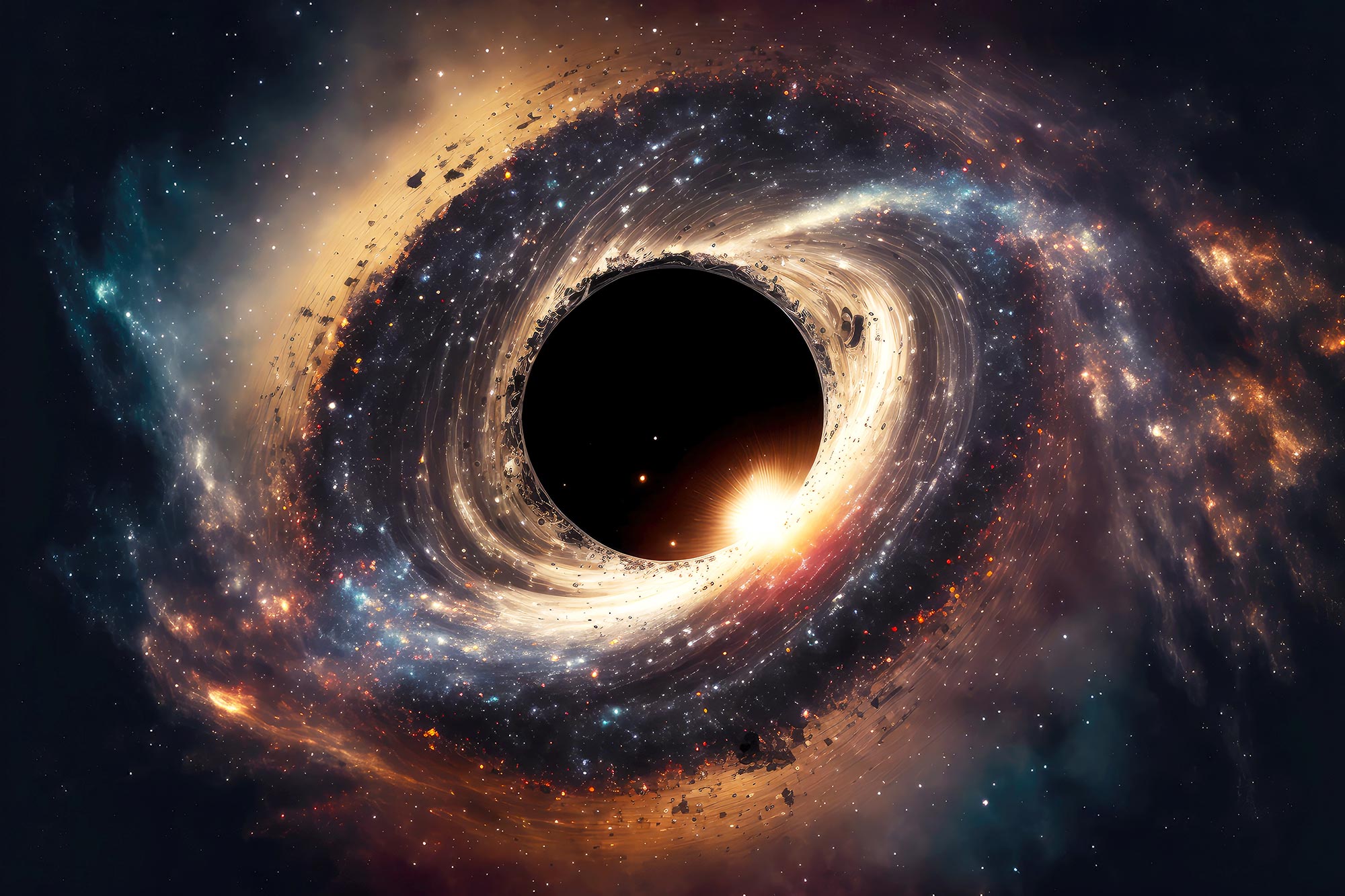 Astronomen haben ein Schwarzes Loch entdeckt, das näher an der Erde liegt als je zuvor