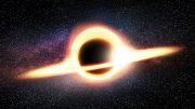 Black Hole Illustration Stars