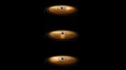 Black Hole Makes Material Wobble Around It