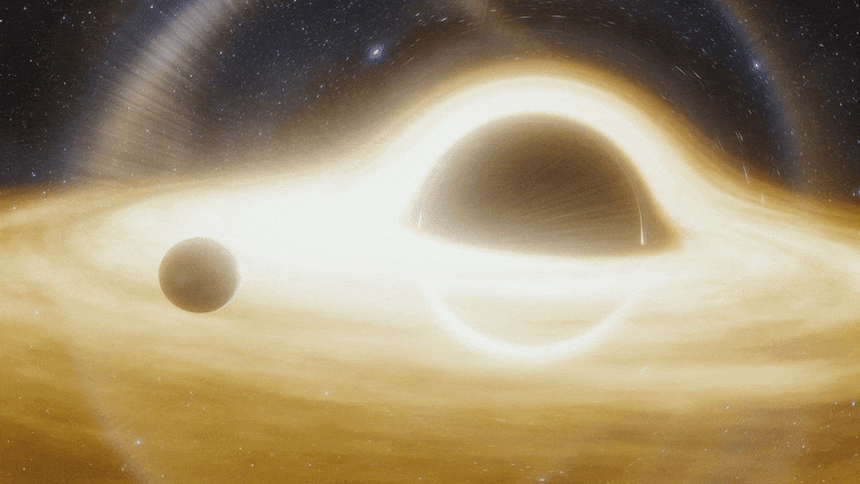 Astronomers Detect a Supermassive Black Hole on the Move – Unusual Motion  Thus Far Unexplained