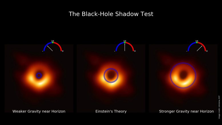 Black Hole Shadow Test