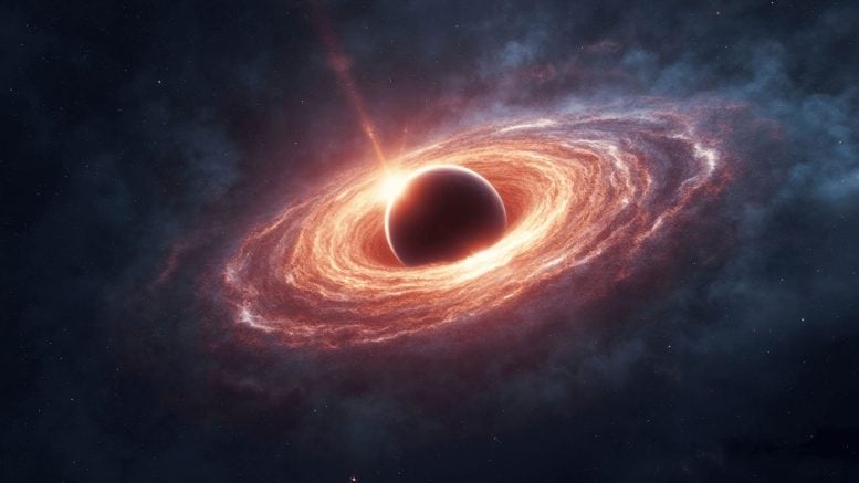 Black Hole Smoke Space