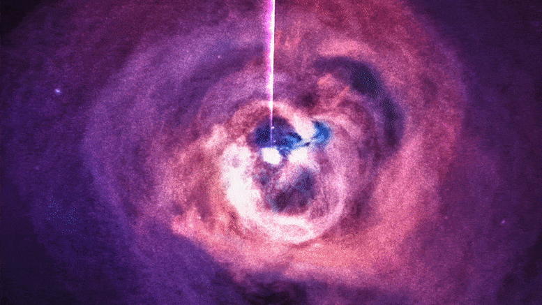 Ascolta come appare un buco nero: il nuovo suono del buco nero della NASA con remix