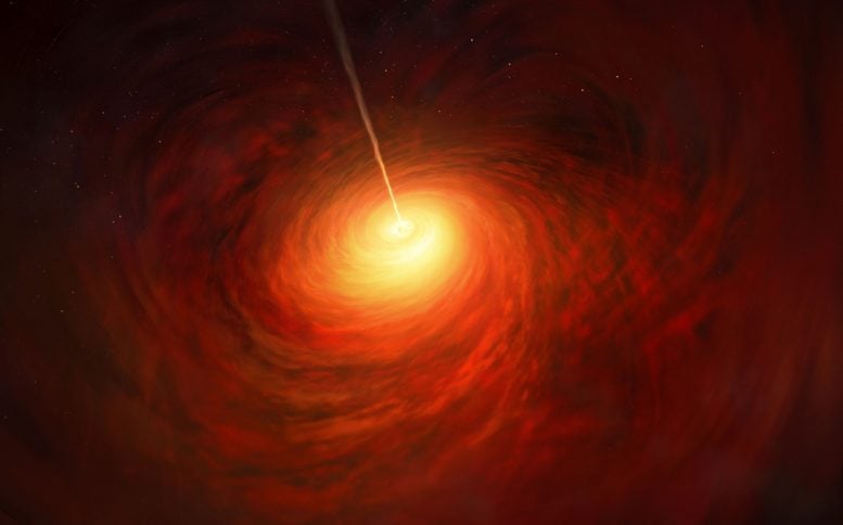 Agujero negro en el corazón de M87