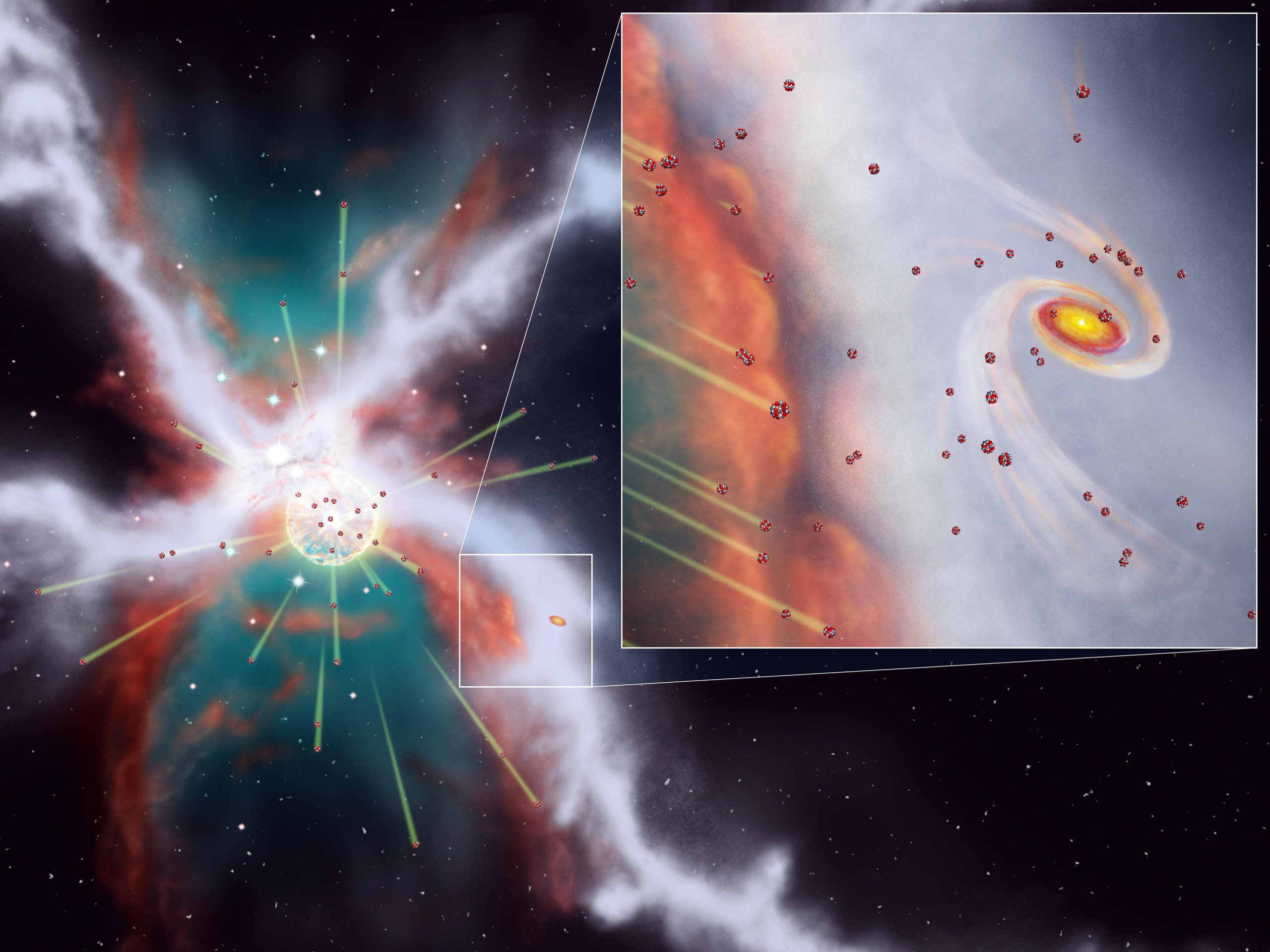 ¿Cómo sobrevivió nuestro sistema solar a una supernova?