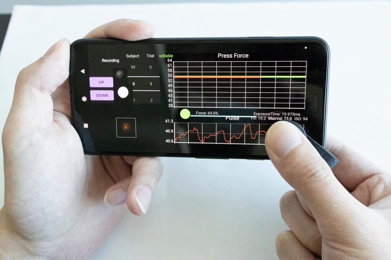 Blood Pressure Monitoring Smartphone Clip
