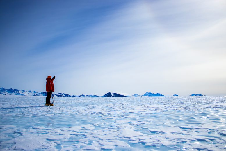 Blue Ice Area – Ellsworth Mountains, Antarctica