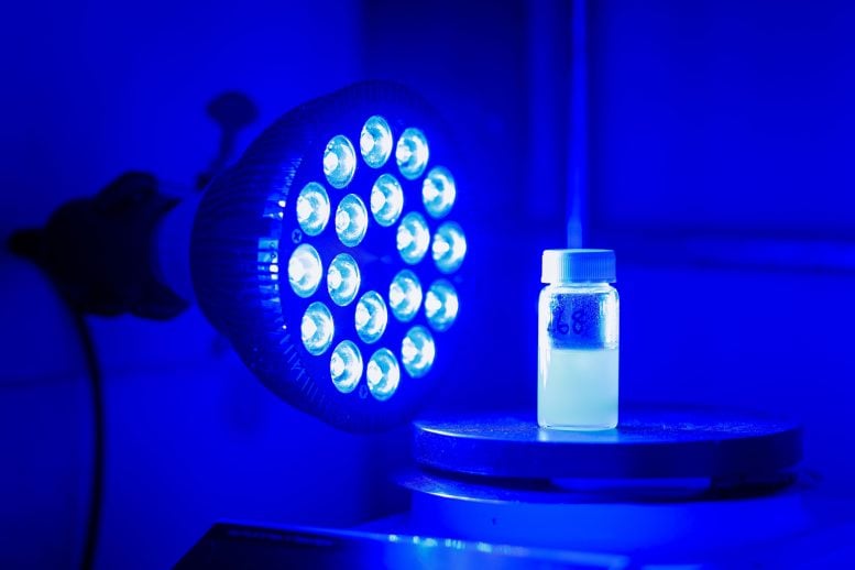 Blue LED Light Drug Discovery