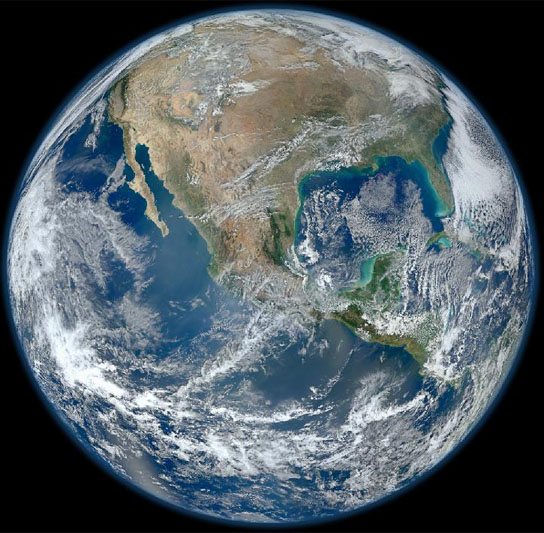 'Blue Marble' Image of the Earth