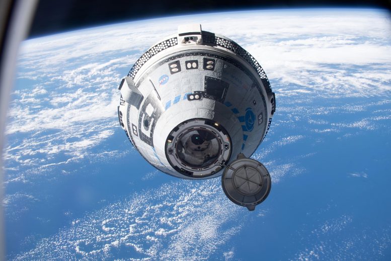 Boeing’s CST-100 Starliner Crew Ship Approaches the International Space Station