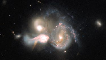 Boötes Galaxies Merging