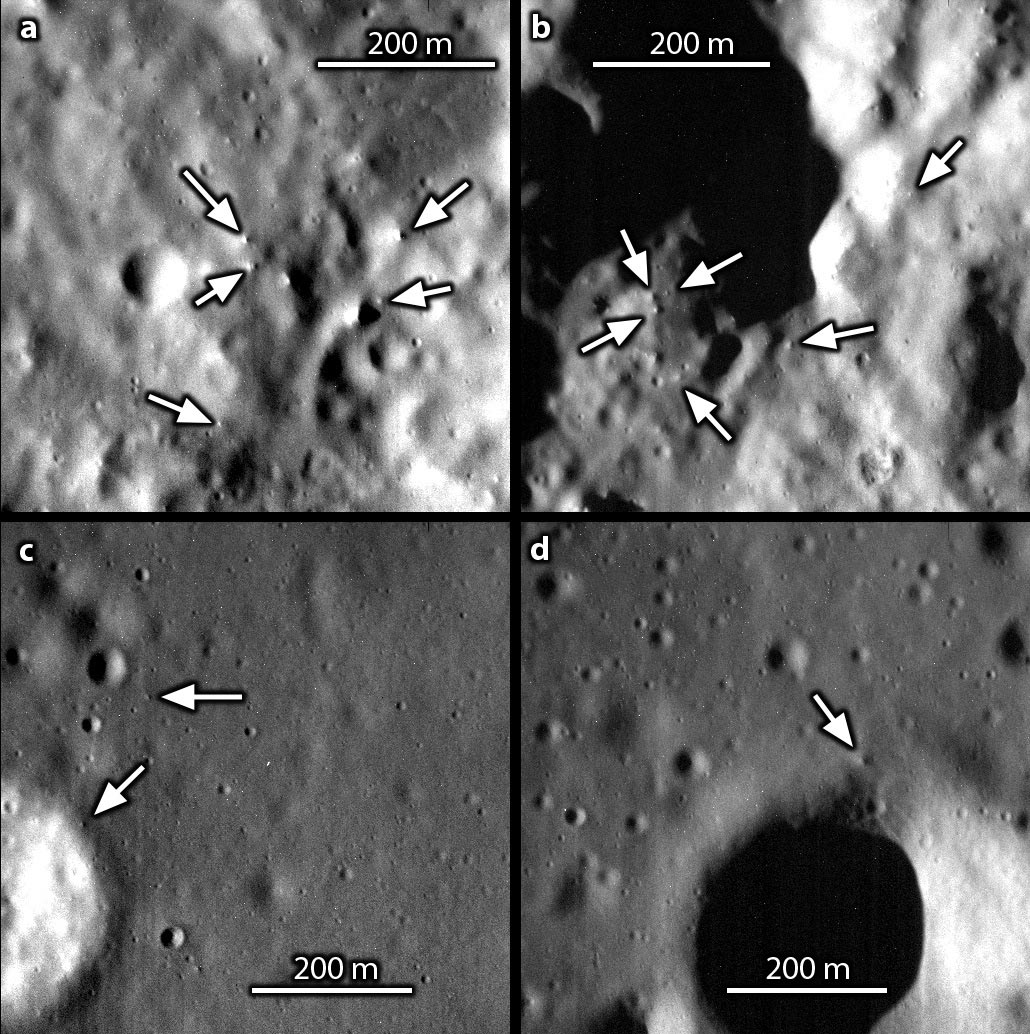Boulders on Mercury.