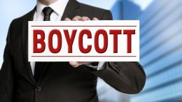 Boycott Concept