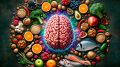 Brain Diet Nutrition Concept