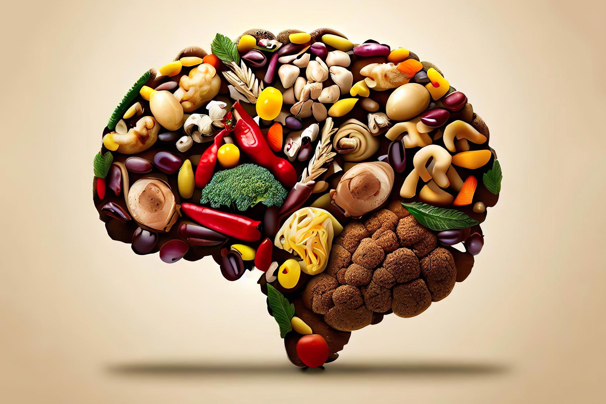 Como uma alimentação saudável pode tornar seu cérebro menor