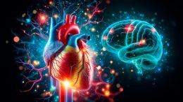 Brain Heart Genetics Concept