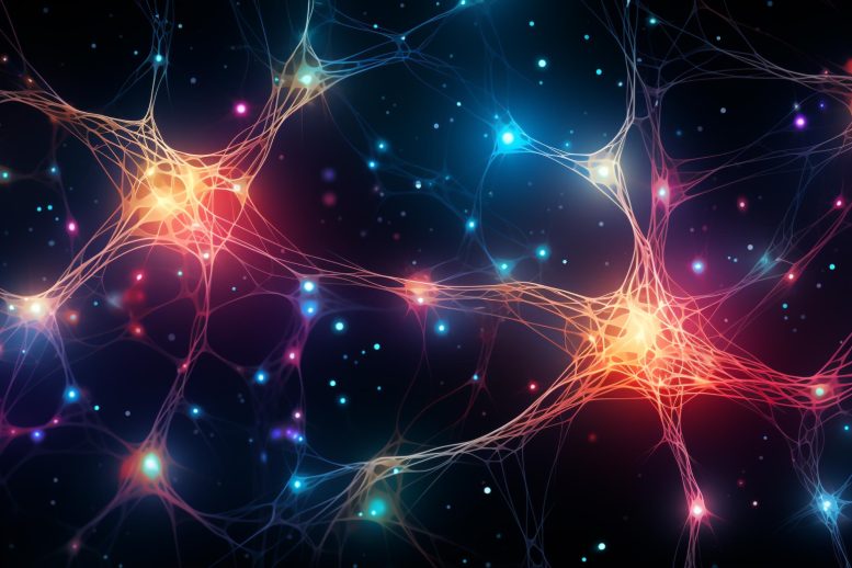 Brain Neurons Mapping Art